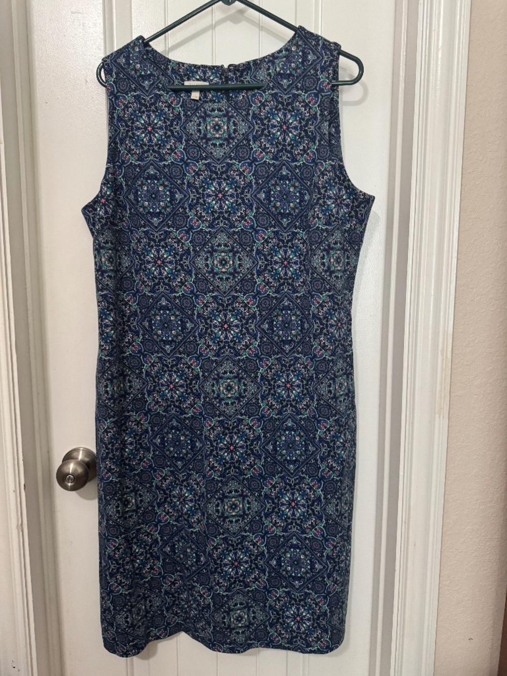 Talbots sleeveless shift